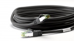 Goobay CAT 8.1 Patchkabel, S/FTP (PiMF), zwart 99,9% zuurstofvrije koperen geleider (OFC), AWG 24, halogeenvrije kabelmantel (LSZH), 0.5 m Goobay CAT 8.1 Patchkabel, S/FTP (PiMF), zwart 99,9% zuurstofvrije koperen geleider (OFC), AWG 24, halogeenvrije kabelmantel (LSZH), 0.5 m