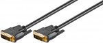 Goobay DVI-I Full HD kabel Dual Link, verguld DVI-I-stekker Dual-Link (24+5 pinnen) > DVI-I-stekker Dual-Link (24+5 pinnen), 10 m