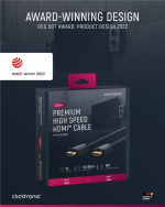 ClickTronic Premium High Speed HDMI™-kabel met Ethernet Premium kabel | 1x HDMI™ stekker 1x HDMI™ stekker | 5,0 m | UHD 4K @ 60 Hz ClickTronic Premium High Speed HDMI™-kabel met Ethernet Premium kabel | 1x HDMI™ stekker 1x HDMI™ stekker | 5,0 m | UHD 4K @ 60 Hz