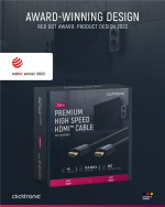 ClickTronic High Speed HDMI™-kabel met Ethernet Premium kabel | 1x HDMI™ stekker 1x HDMI™ stekker | 7,5 m | UHD 4K @ 60 Hz ClickTronic High Speed HDMI™-kabel met Ethernet Premium kabel | 1x HDMI™ stekker 1x HDMI™ stekker | 7,5 m | UHD 4K @ 60 Hz