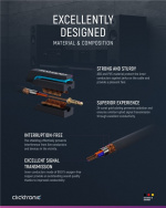 ClickTronic 3,5 mm AUX-kabel, stereo Premiumkabel | 1x 3,5 mm jackplugg 1x 3,5 mm jackplugg | 5,0 m | OFC innerledare ClickTronic 3,5 mm AUX-kabel, stereo Premiumkabel | 1x 3,5 mm jackplugg 1x 3,5 mm jackplugg | 5,0 m | OFC innerledare