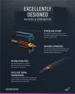 ClickTronic 3,5 mm AUX-adapterkabel, stereo Premium-kabel | 1x 3,5 mm jackkontakt 2x 3,5 mm jackkontakt | 0,1 m | OFC innerledare ClickTronic 3,5 mm AUX-adapterkabel, stereo Premium-kabel | 1x 3,5 mm jackkontakt 2x 3,5 mm jackkontakt | 0,1 m | OFC innerledare