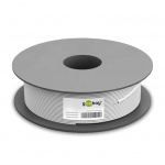 Goobay CAT 6 netwerkkabel, U/UTP, grijs met koper beklede aluminium geleider (CCA), AWG 23/1 (massief), kabelmantel PVC, 100 m Goobay CAT 6 netwerkkabel, U/UTP, grijs met koper beklede aluminium geleider (CCA), AWG 23/1 (massief), kabelmantel PVC, 100 m