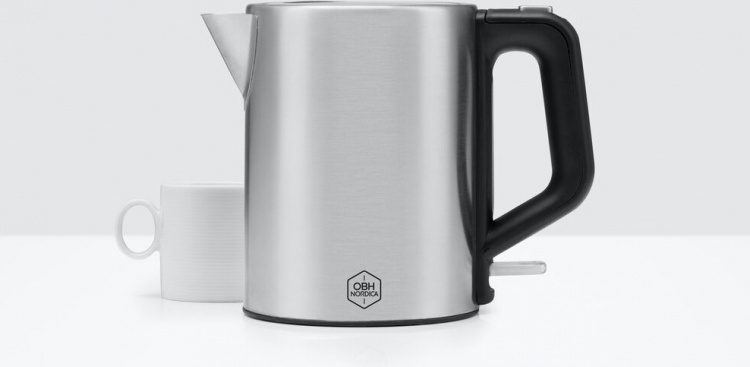 OBH Nordica Bronx -vedenkeitin 1 l, ruostumaton teräs OBH Nordica Bronx -vedenkeitin 1 l, ruostumaton teräs