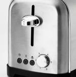 OBH Nordica Metropolitan -leivänpaahdin, 2 viipaleelle, teräs