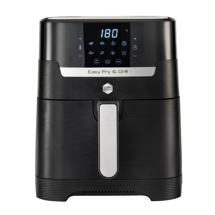 OBH Nordica Easy Fry & Grill Precision Airfryer med grillfunktion, Svart OBH Nordica Easy Fry & Grill Precision Airfryer med grillfunktion, Svart