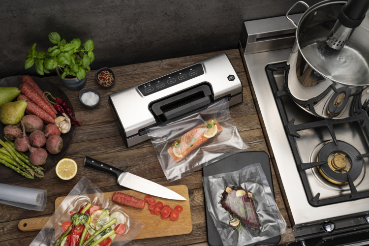 OBH Nordica Prime -tyhjiöpakkauslaite, ruostumaton teräs OBH Nordica Prime -tyhjiöpakkauslaite, ruostumaton teräs