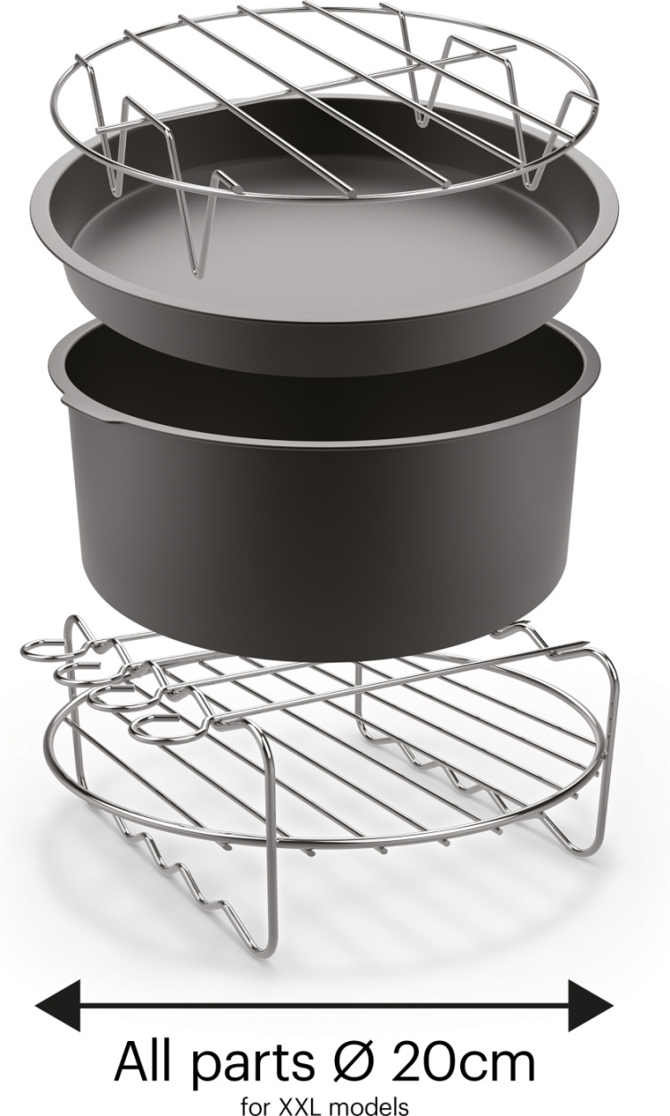 OBH Nordica/Tefal Easy Fry tillbehörsset för OBH Nordica XXL airfryer-modeller