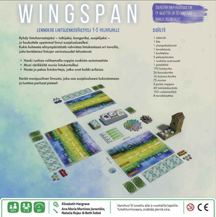 Wingspan strategispel Wingspan strategispel