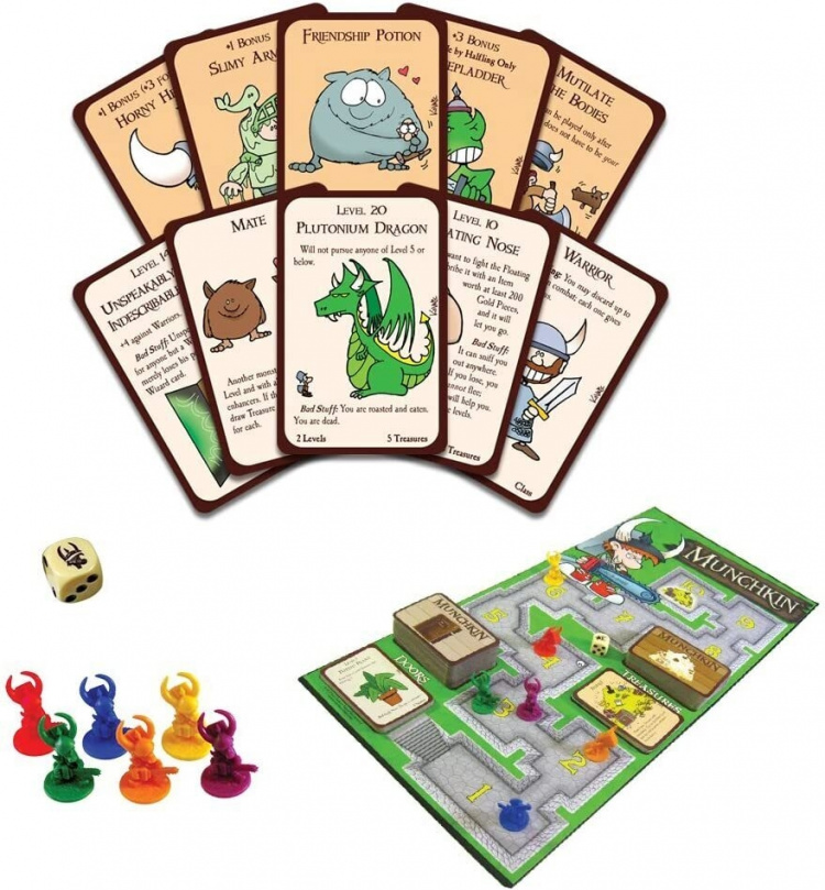 Munchkin Deluxe Strategispel (ENG)
