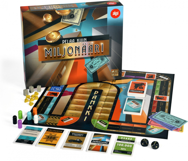 Alga Spela som en miljonär brädspel