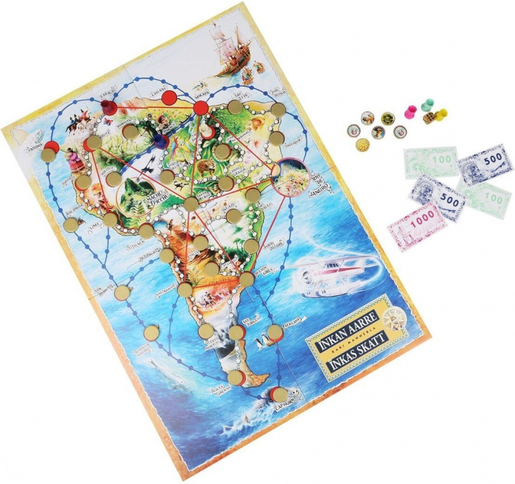 Inka\'s Treasure Deluxe brädspel