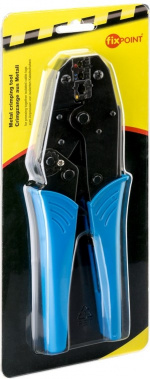 Fixpoint Crimptång för isolerade kabelskor för crimpning av 3 olika storlekar på kabelskor med variabelt tryck Fixpoint Crimptång för isolerade kabelskor för crimpning av 3 olika storlekar på kabelskor med variabelt tryck