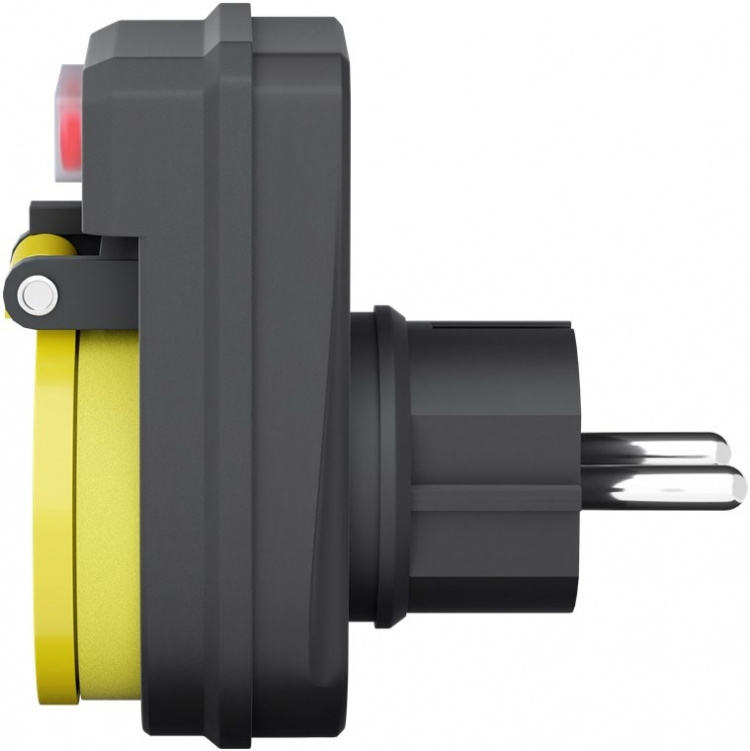 Goobay Adapter för uttag med brytare, stänkskydd jordat gernuttag för utomhusbruk, 1 uttag Goobay Adapter för uttag med brytare, stänkskydd jordat gernuttag för utomhusbruk, 1 uttag