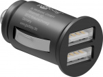 Goobay Dubbel USB-bilsladdare (12 W) 12 W max. 2,4 A (12/24 V) 2x USB Goobay Dubbel USB-bilsladdare (12 W) 12 W max. 2,4 A (12/24 V) 2x USB