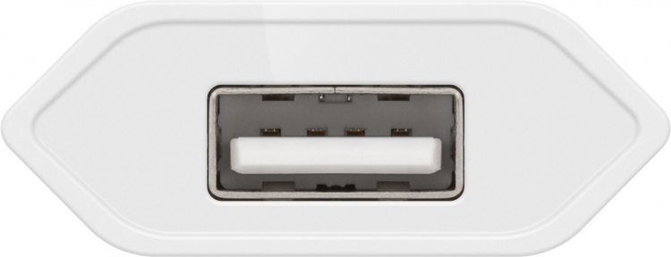 Goobay Apple Lightning laddningssats (5 W) Strömförsörjning med Apple Lightning-kabel 1 m (vit)