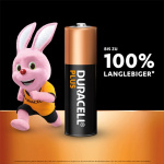 Duracell LR6/AA (Mignon) (MN1500) batteri, 4 st. blister alkaliskt manganbatteri, 1,5 V