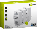 Goobay Set med 3, digital timer Lättanvänd digital timer Goobay Set med 3, digital timer Lättanvänd digital timer