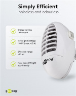 Goobay UV-LED-insektsdödare Elektrisk UV LED-insektsfälla för inomhusbruk Goobay UV-LED-insektsdödare Elektrisk UV LED-insektsfälla för inomhusbruk
