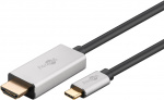 Goobay USB-C™ till HDMI™-adapterkabel, 3 m USB-C™-kontakt > HDMI™-kontakt (typ A)