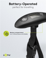 Goobay Digital väskvåg för en vikt på upp till 40 kg