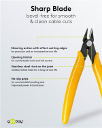 Fixpoint Precisionssidavbitare, 125 mm perfekt för elektriker och finmekaniker