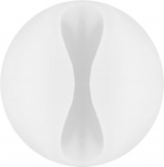 Goobay Kabelhantering 1 urtag, vit 5-pack för att ordna och fästa, avtagbar