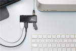 Goobay 4-vägs USB 2.0 Hi-Speed HUB för anslutning av upp till 4 USB-enheter med en USB-anslutning Goobay 4-vägs USB 2.0 Hi-Speed HUB för anslutning av upp till 4 USB-enheter med en USB-anslutning