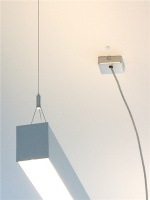 Goobay Infraröd rörelsedetektor för infälld montering i taket, 360°-detektion, 6 m räckvidd, för inomhusbruk (IP20), LED-anpassad