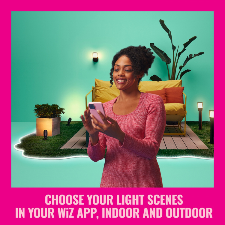 WiZ RGBW-Lightstrip Utomhus 5m