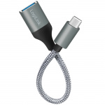 LogiLink USB-C -hane till USB-A hona OTG 15W 0,15m
