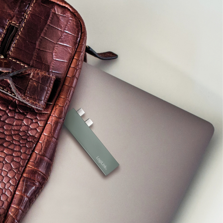 LogiLink Dual USB 3.2 Gen2x2-hub 4-portar PD 100W