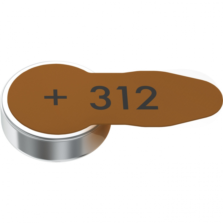 Varta Hörapparatsbatteri 312 / A312 / PR41 8-pack