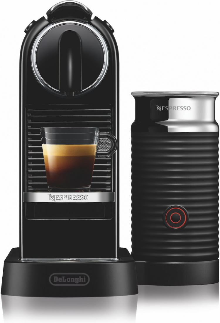 DeLonghi Nespresso Citiz & Milk - Kapselmaskin, Svart