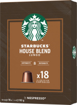 Starbucks Nespresso House Blend Kaffekapslar, 18st, 103g