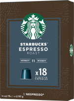 Starbucks Nespresso Espresso Roast Kaffekapslar, 18st, 103g