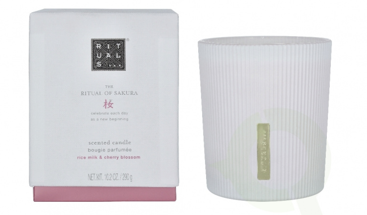 Rituals Sakura Scented Candle 290 gr Rice Milk & Cherry Blossom