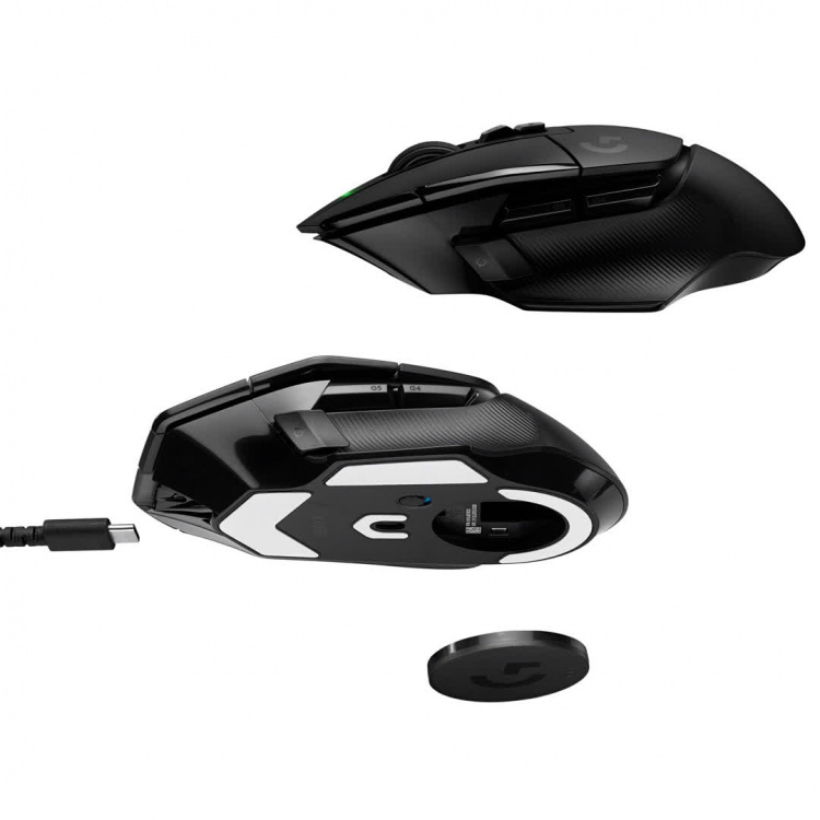 Logitech G502 X LIGHTSPEED draadloze gamingmuis, zwart/kern