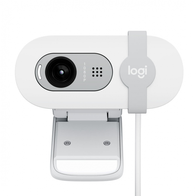 Logitech Brio 100 Full HD Webcam, Off-white Logitech Brio 100 Full HD Webcam, Off-white