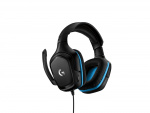 Logitech G432 Gaming Headset Leatherette, Black