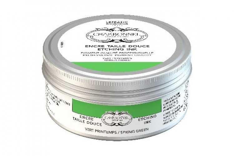 LB Charbonnel Intaglio Etching Ink 200Ml Spring Green 544