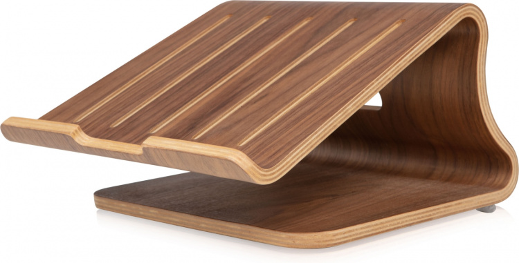 Lockhart & Fleming Gloucester -kannettavan tietokoneen jalusta, pähkinäpuu