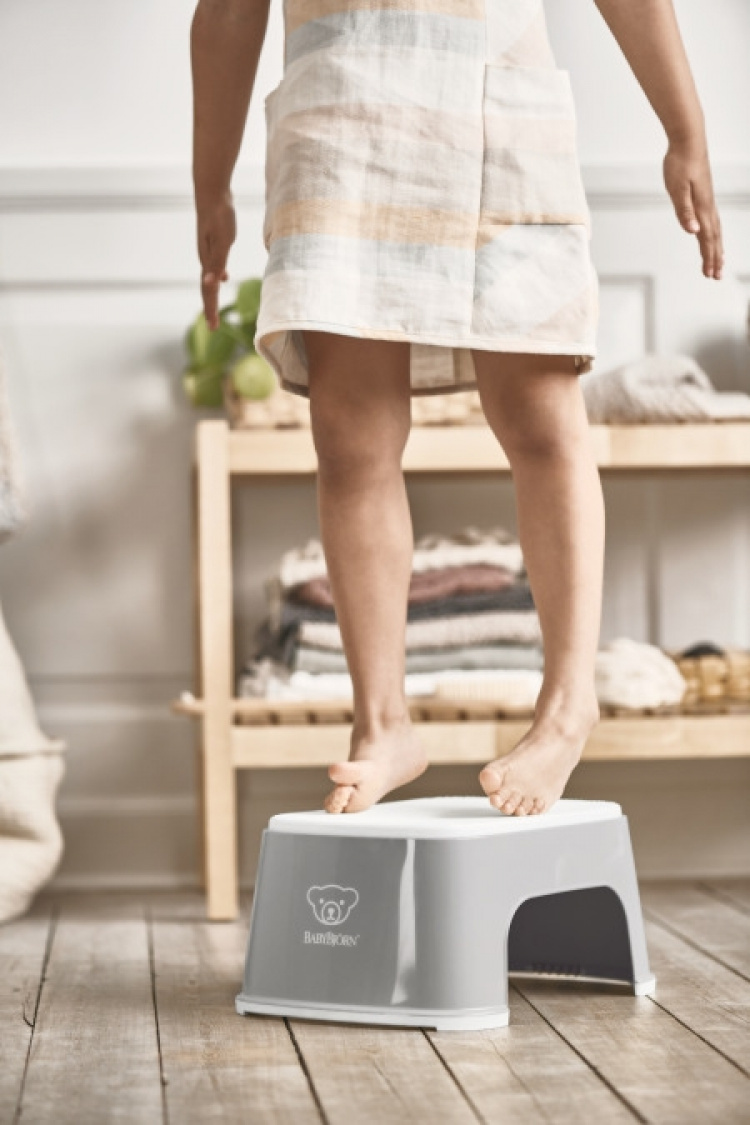 BabyBjörn Step Pall, grå