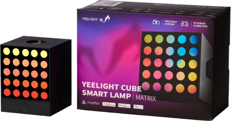 Yeelight Cube Smart Lamp, Matrix