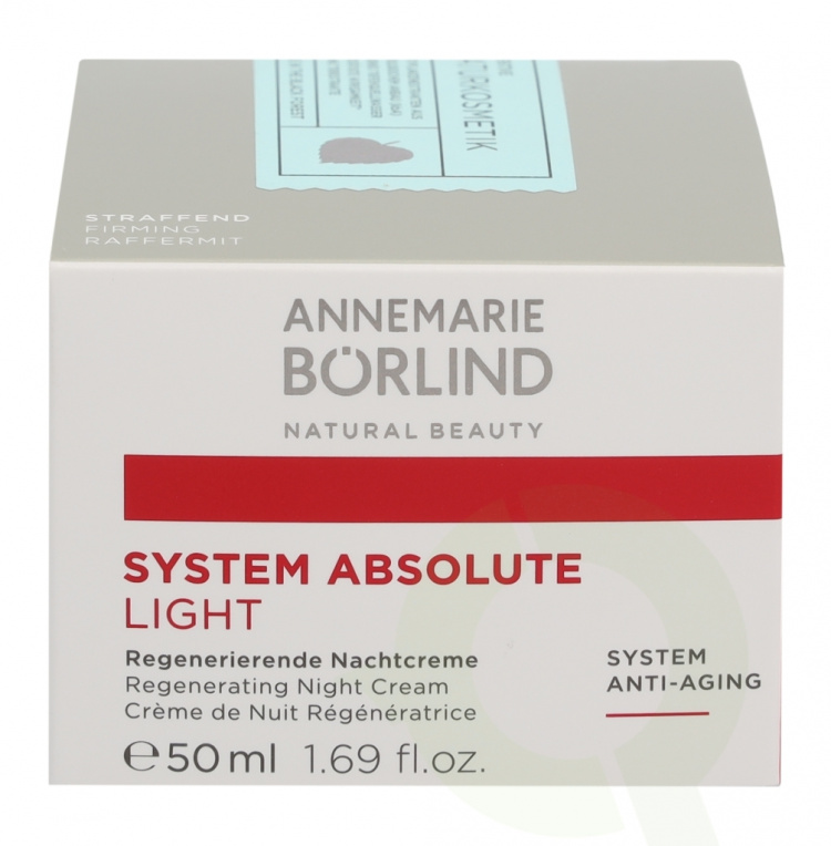 Annemarie Borlind System Absolute Light Night Cream 50 ml