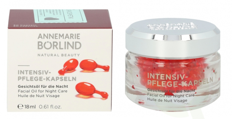 Annemarie Borlind Facial Oil For Night Care Ampules 18 ml 50x