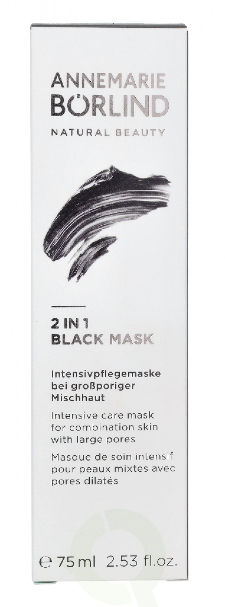 Annemarie Borlind 2 In 1 Black Mask 75 ml