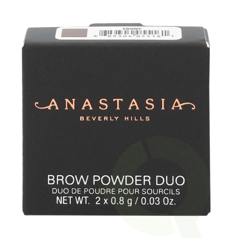 Anastasia Beverly Hills Brow Powder Duo 1.6 gr Ebony/2x 0,8gr