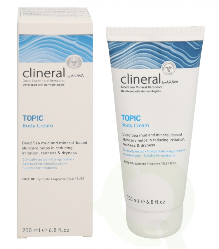 Ahava Clineral TOPIC Body Cream 200 ml For Sensitive Skin