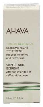 Ahava T.T.R. Extreme Night Treatment 30 ml Reduces Wrinkles And Firms Skin